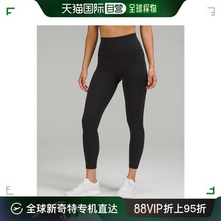 高腰口袋紧身裤 Train 日潮跑腿Lululemon 英寸亚洲 Wunder