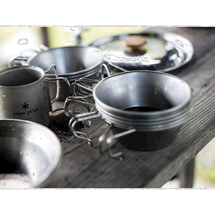 自营|E-104Snow Peak 雪峰钛雪拉杯钛合金