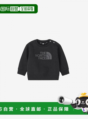 日本直邮THE NORTH FACE 婴儿图案圆领卫衣 NTB62561-K