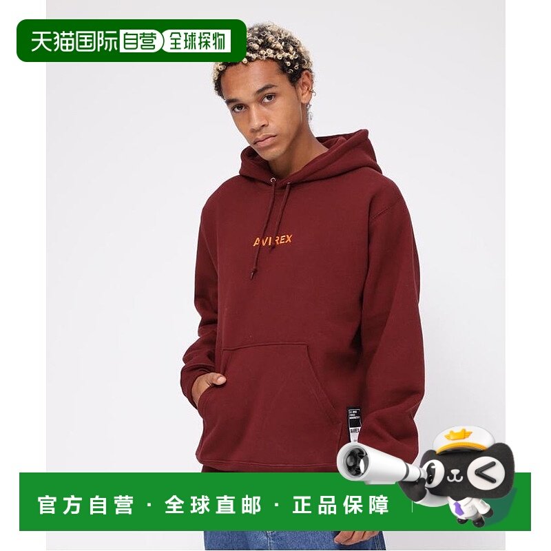 日本直邮AVIREX A STAR PULL PARKA连帽上衣 [AV1129EM020342]