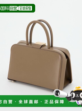 1h可退 日本直邮PUNTI 女士 全牛革 顶部手提包 简约设计 A0362PB
