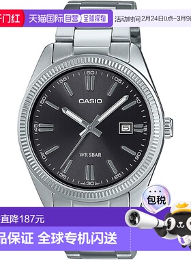 【日本直邮】卡西欧 手表 Collection MTP-1302D-1A1JF 男款 黑色