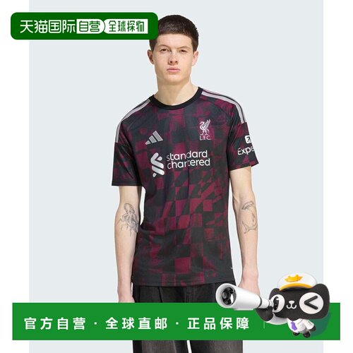 日本直邮adidas 男士 利物浦FC 25/26赛季第三客场球衣 KA6855