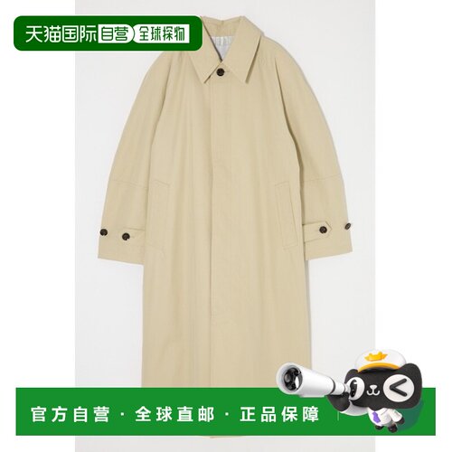 MOUSSY 女装 BALMACAAN 长款外套 宽松版型 斜纹里布设计 010JS33