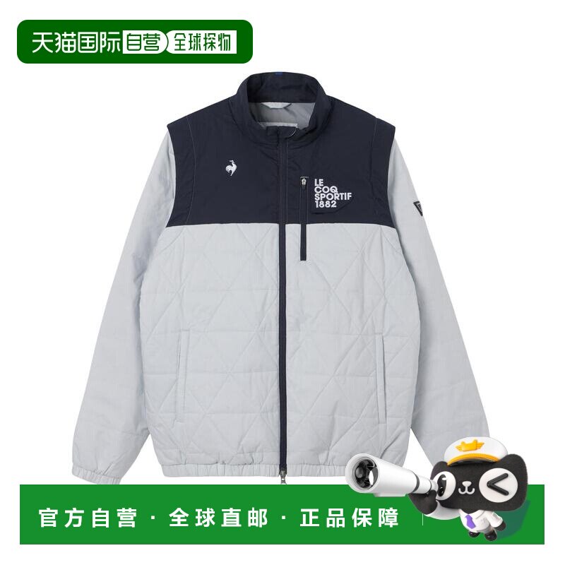 日本直邮le coq sportif 高尔夫夹克 大码 蓄热防风 防水 2合1 MO