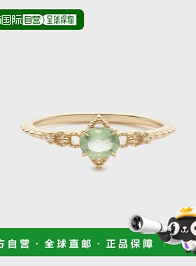 1h可退 日本直邮NOJESS 女士凯雅石K5钻石戒指 透雕设计日常百搭