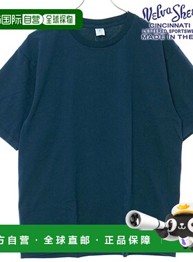 日本直邮VELVA SHEEN 1 件装短袖圆领T恤 [162319 SS25] 1PAC S/S