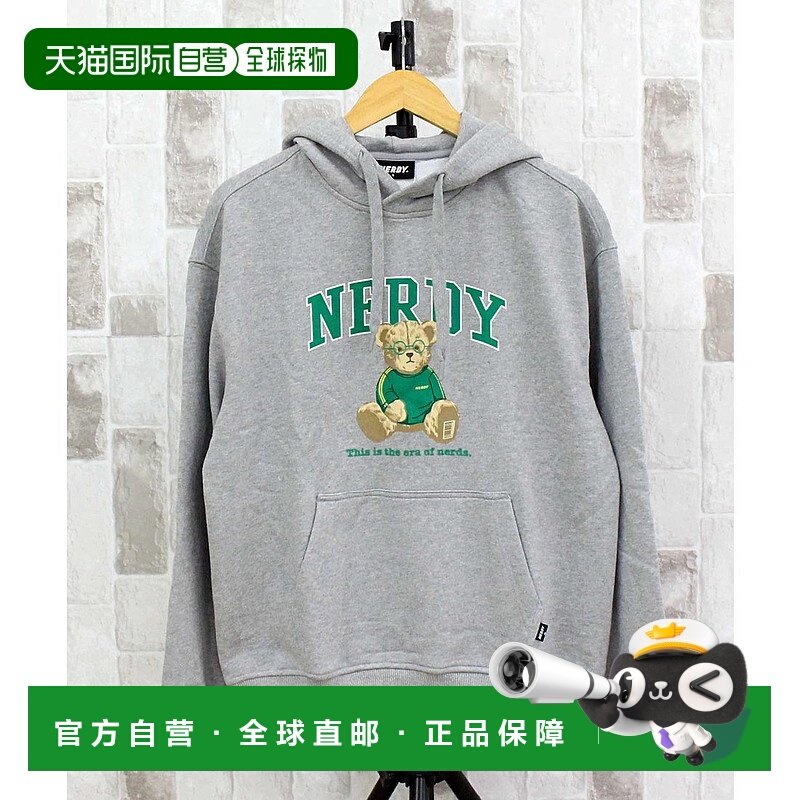 日本直邮NERDY 聪明内迪套头连帽卫衣 [NE8621EU001132]运动