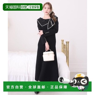 日本直邮官方授权 one after another NICE CLAUP 蝴蝶结针织长款