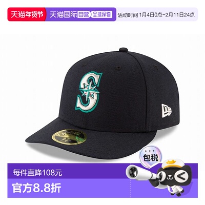 日本直邮New Era LP 59FIFTY MLB 场上西雅图水手队比赛 14524657