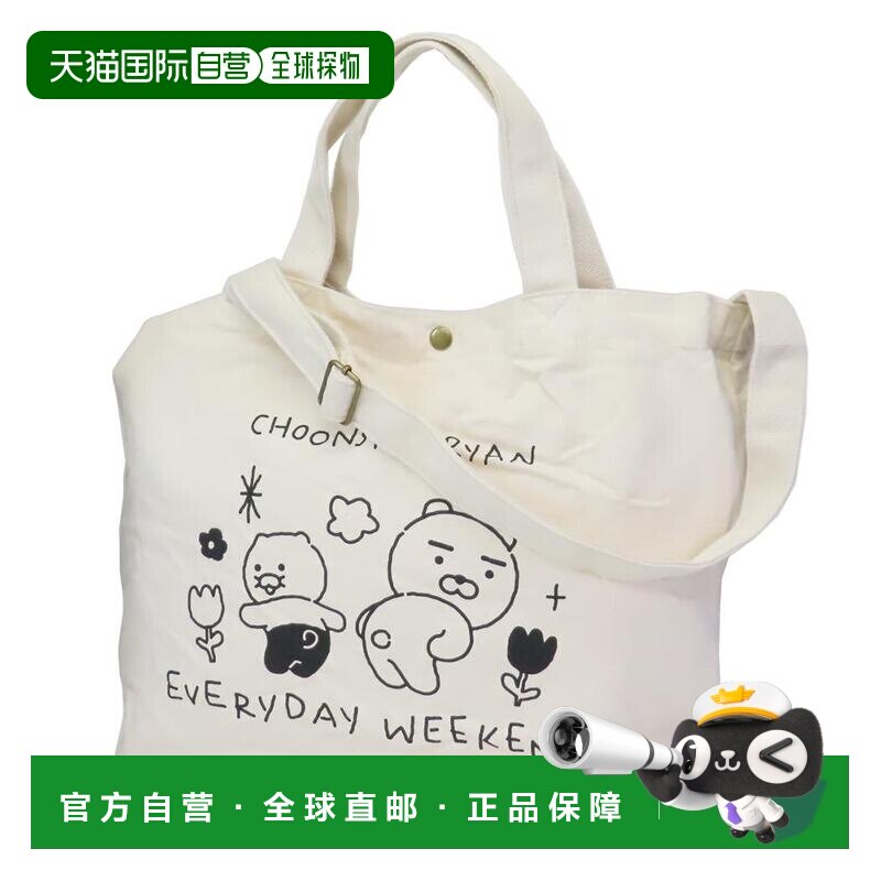 日本直邮Kakao Friends 帆布手提袋KAKAO FRIENDS森本本店手提包