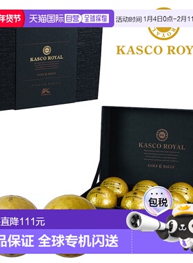 日本直邮kasco ROYAL3 Casco Royal 三颗高尔夫球半打（6 颗）