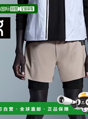 日本直邮On 5 英寸 Performance 2/1 短裤1MF10092986灰黑色 [WA]