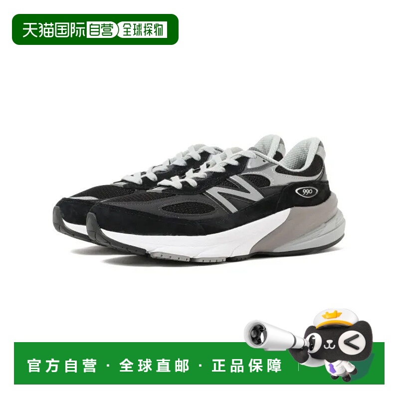1h可退 日本直邮NEW BALANCE 女士W990BK6款运动鞋 天然皮革合成