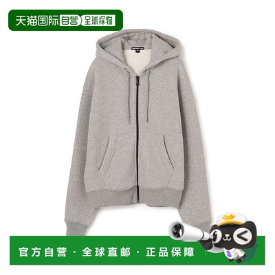 1h可退 日本直邮JAMES PERSE 女士 宽松 cropped 连帽拉链卫衣 16