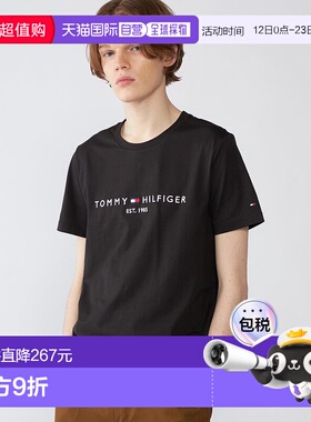 日本直邮TOMMY HILFIGER 基础 logo T 恤 [TO3203EM05372]