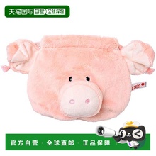 【日本直邮】NICI 绳口袋 尼基粉红猪 文具收纳 化妆品收纳 零食
