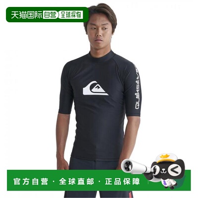日本直邮Quiksilver 半袖速干 UV 防晒冲浪衣 ALL TIME SR 24SP Q