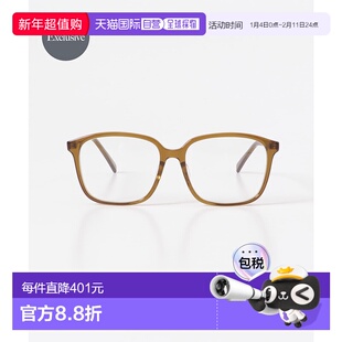 1h可退 日本直邮KANEKO OPTICAL 金子眼镜方形透明UV眼镜 UWA6URW