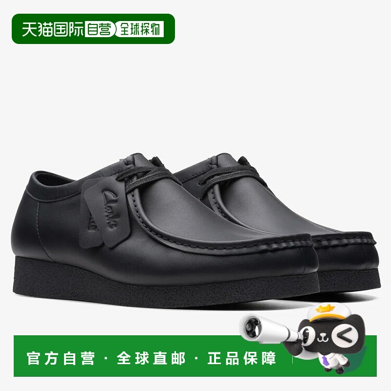 日本直邮Clarks Wallabee EVO WP 防水系带休闲鞋莫卡辛短靴 2617