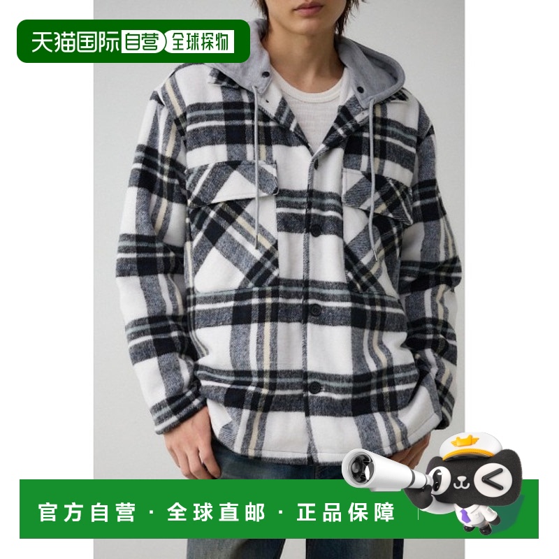 1h可退 日本直邮AZUL BY MOUSSY 男士中棉绗缝CPO夹克 251HAB3023