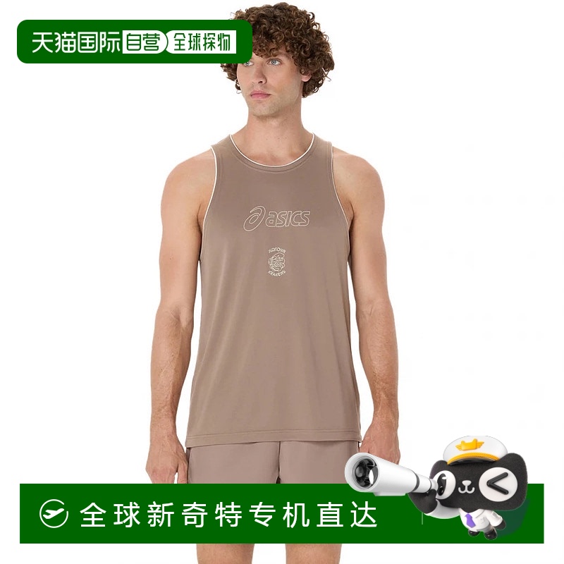 日本直邮ASICS亚瑟士男女同款背心2063A410-020新款