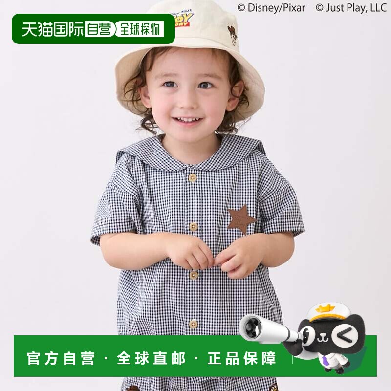 日本直邮petit main Disney 玩具总动员水手短袖衬衫 多色