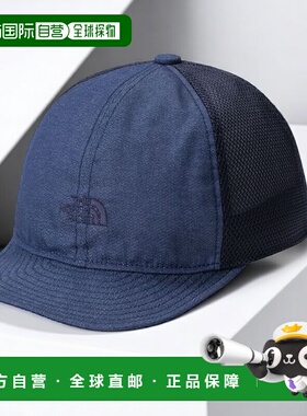 1h可退 日本直邮THE NORTH FACE男女同款牛仔风网眼棒球帽 NNJ026