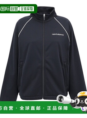 日本直邮New Balance 女士刷绒双针织运动夹克 AWJ53170BK [运动]