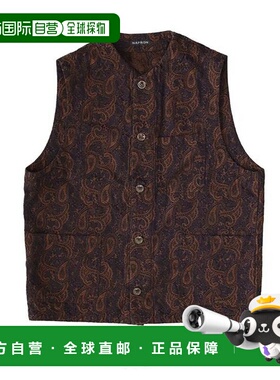 日本直邮napron 男女同款 原创佩斯利提花内衬背心 NPJK2925A1