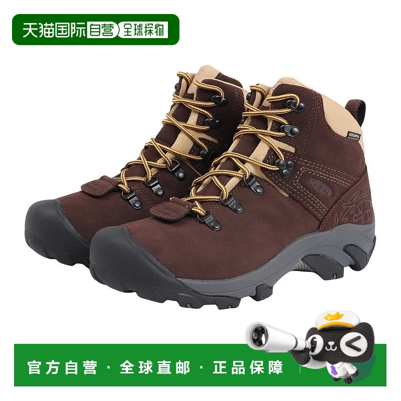 日潮跑腿Keen科恩 男款徒步鞋高帮登山鞋 Dark brown 28 1029399