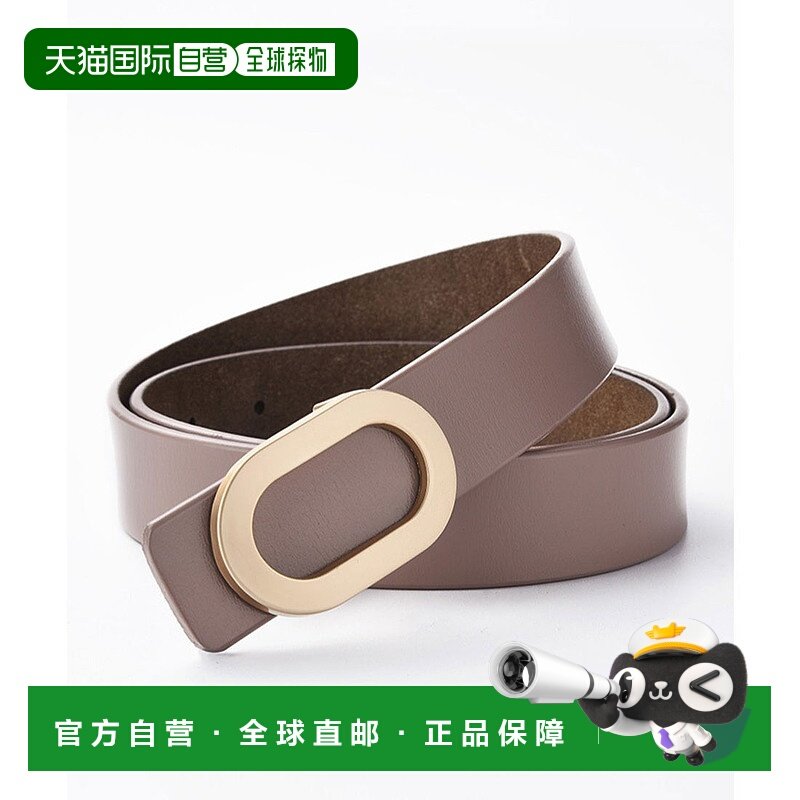 日本直邮florge 真皮椭圆形扣头厚皮带 FL8218EW08146 腰带,箱包皮具/热销女包/男包,手拿包,淘宝优惠券,粉丝福利购,淘宝优惠卷