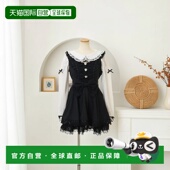 日本直邮日潮 气质百搭休闲 新款 Liz Lisa三重蝴蝶结荷叶边套装