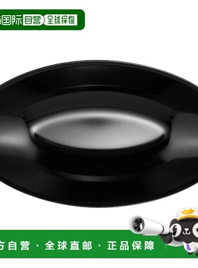 【日本直邮】Nagao燕三条 厨房用品意大利面盘餐盘28cm黑色 SP-15