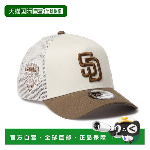日本直邮9FORTY A-Frame 特拉基尔 MLB 侧贴 圣迭戈教士队 石头色