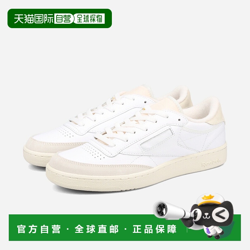 日本直邮Reebok CLUB C 85 VINTAGE 男女士低帮运动鞋 白色 (1002