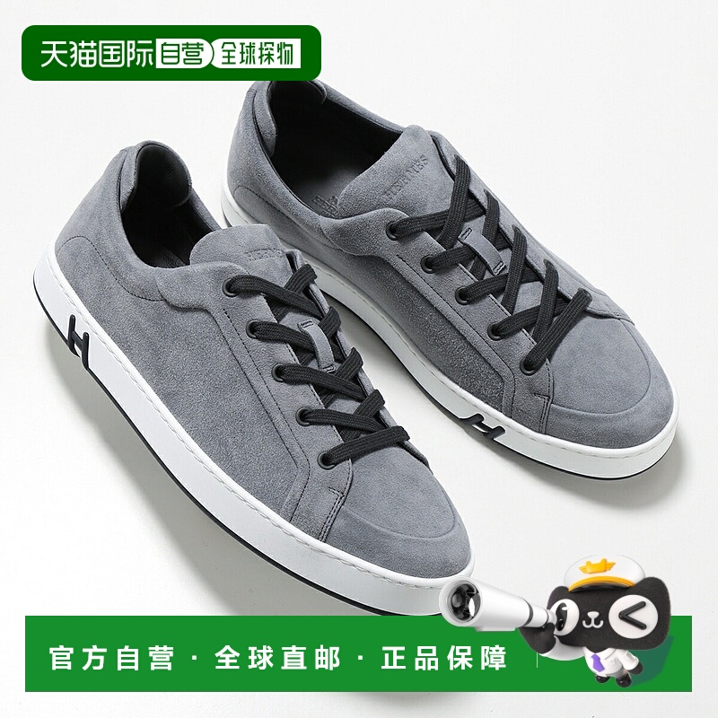 日本直邮HERMES 儿童绒面革运动鞋 H251933ZH 男士低帮麂皮运动鞋