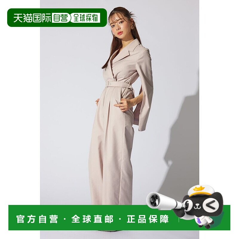 日本直邮Rienda 定制设计连身裙 [RI3465EW033769] 粉色