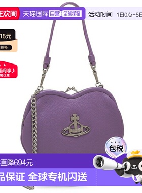 日本直邮Vivienne Westwood Belle 紫色女士手提包4304006N S000D