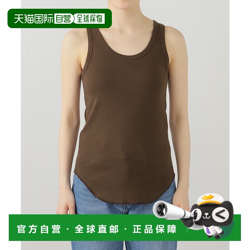 1h可退 日本直邮SLOBE IENA 女士纯棉舒适基础款坦克背心  250709