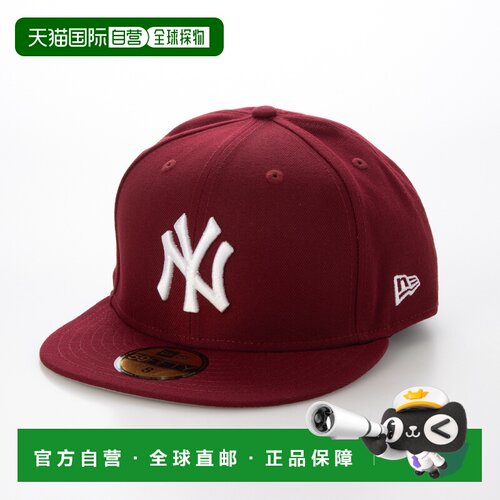 日本直邮NEW ERA 11591126 New Era 59FIFTY 棒球帽（洋基队红色
