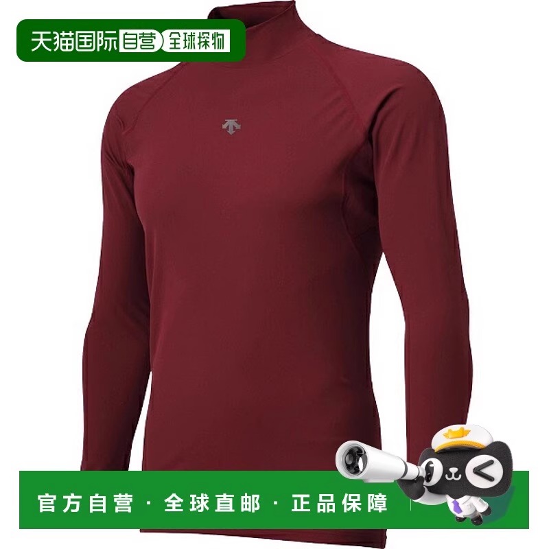 日本直邮DESCENTE 高领长袖棒球垒球运动内衣 DB5SUD21M-WR00