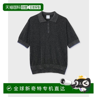 日本直邮Paul 女士金葱针织短袖 1h可退 Smith KN13 Polo衫 245204