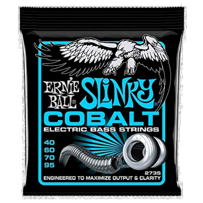 【日本直邮】ERNIE BALL贝司琴弦(40-95)COBALT EXTRA SLINKY BAS