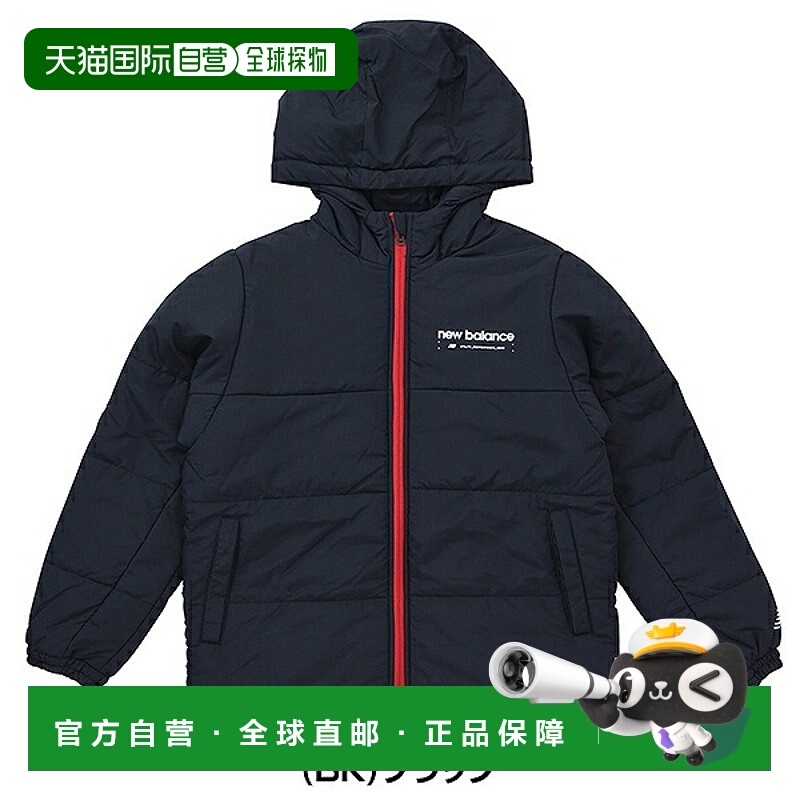 日本直邮New Balance Tenacity长袖冬季连帽全拉链青少年ABJ25511