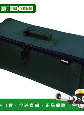 【日本直邮】TRUSCO收纳工具收纳箱黑色带盖420mm TDTC-420-BK