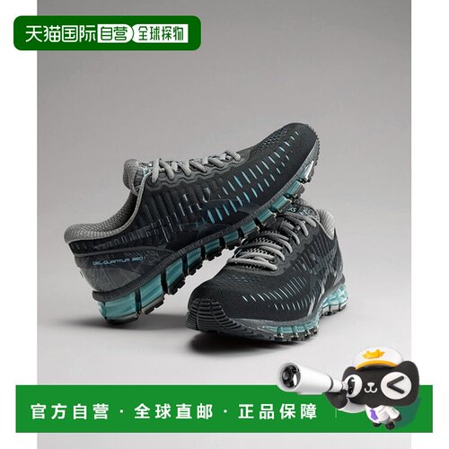 日本直邮ASICS Gel-Quantum 360 时尚舒适透气支撑跑步鞋 男款 黑