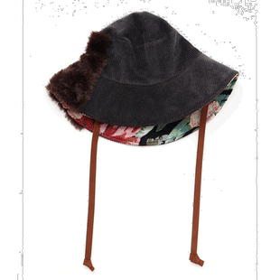 1h可退 日本直邮CAYHANE 女士波希米亚风格帽子 冬季暖和配色 个