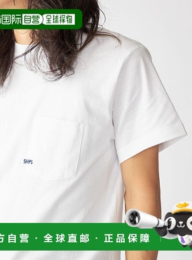 日本直邮SHIPS 微型SHIPS标志口袋T恤 [SH8611EM010441]