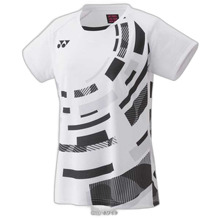 日本直邮YONEX 羽毛球服（女）] 比赛衬衫/女 (20780)短袖速干运